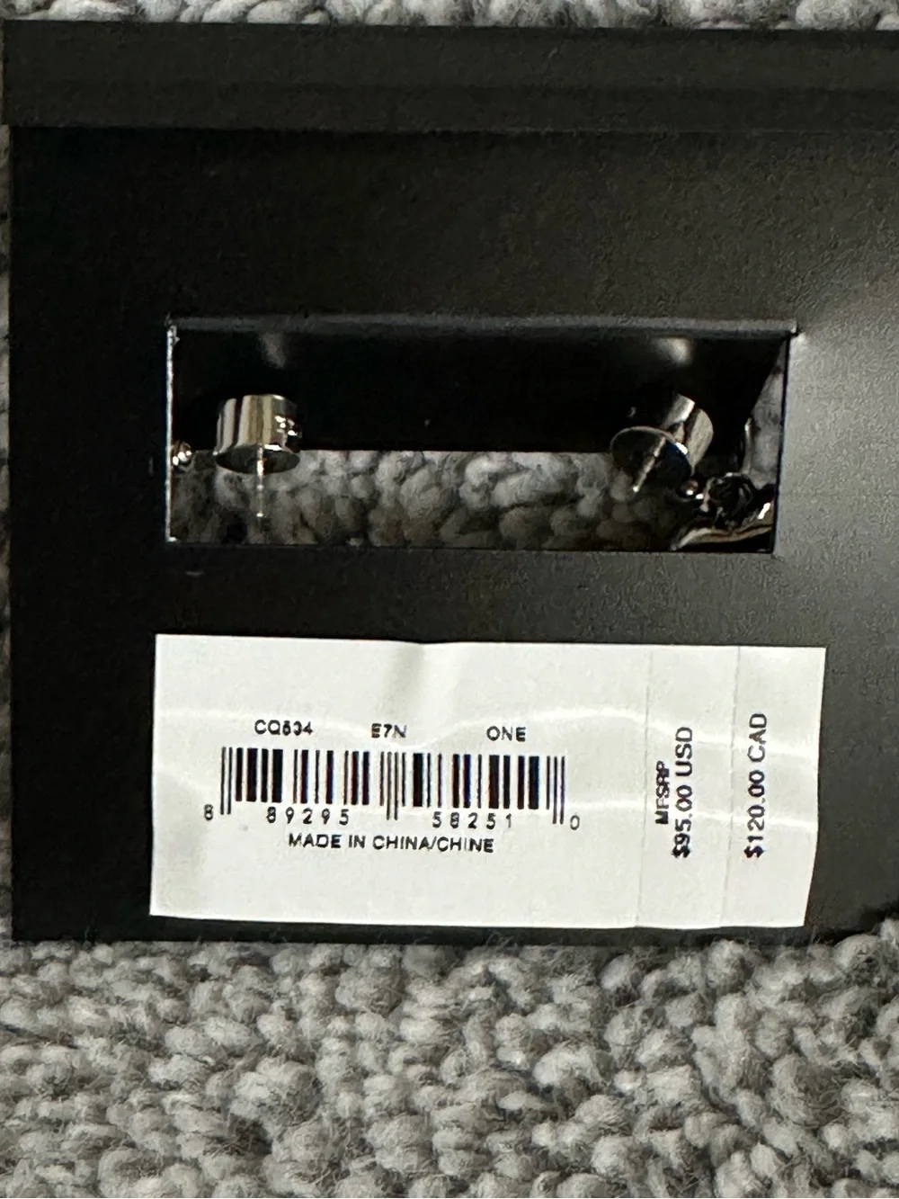 Coach Lollipop And Lips Mismatch Earrings NWT - Picture 4 of 6